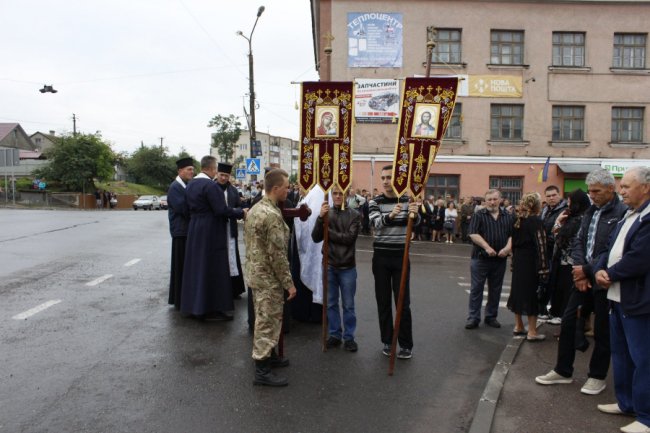 У Горохові зустріли загиблого на Сході волинянина. ФОТО