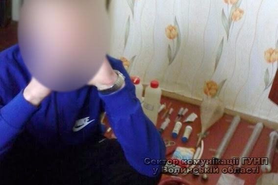 Переселенець з Луганська облаштував нарколабораторію у Луцьку. ФОТО. ВІДЕО