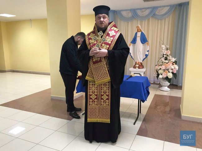 На волинській шахті відкрили та освятили образ Божої Матері. ФОТО