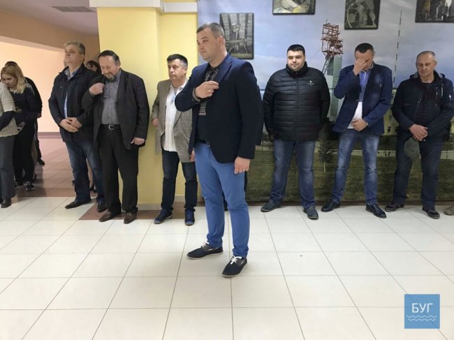 На волинській шахті відкрили та освятили образ Божої Матері. ФОТО