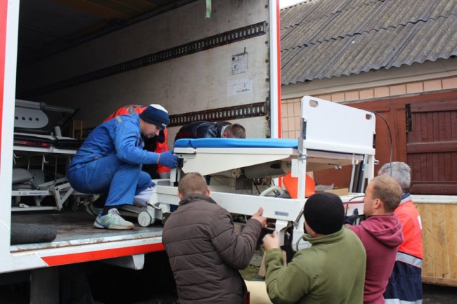 Волинська лікарня отримала медобладнання з Німеччини