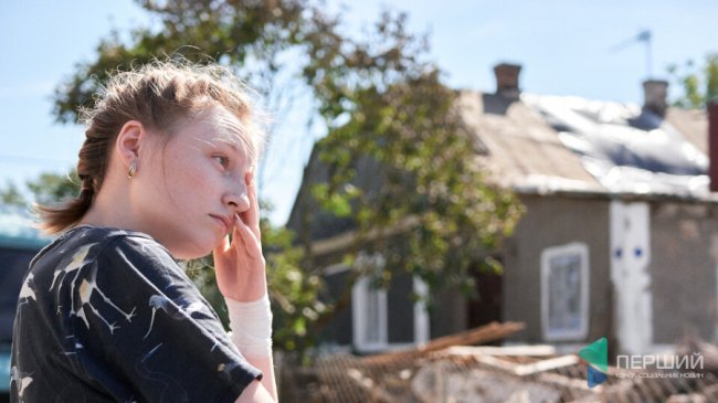 Як село на Волині оговтується після падіння уламків зенітної ракети, яка збивала ворожу ціль. ФОТО