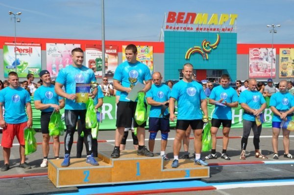 Чемпіонат богатирів у Рівному. ФОТО