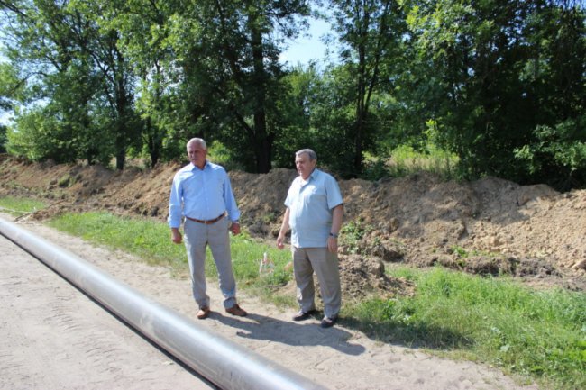 У Нововолинську проводять капітальну реконструкцію водопроводу. ФОТО
