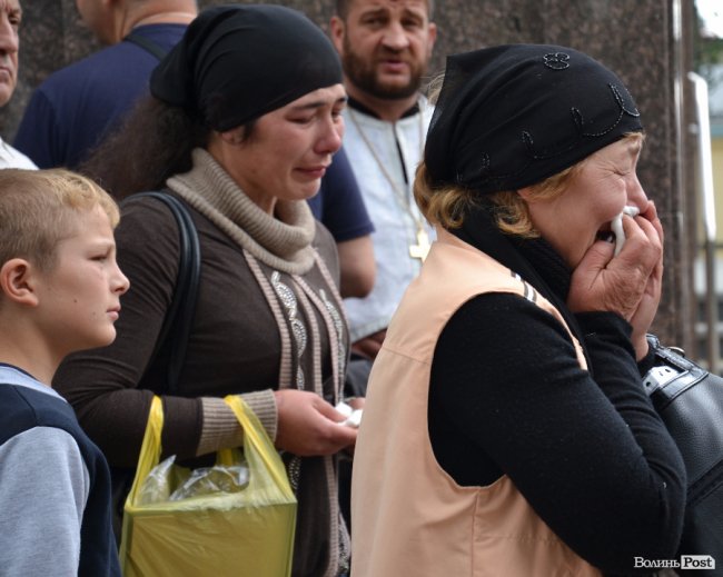 У Луцьку поховали атовця Володимира Бабія