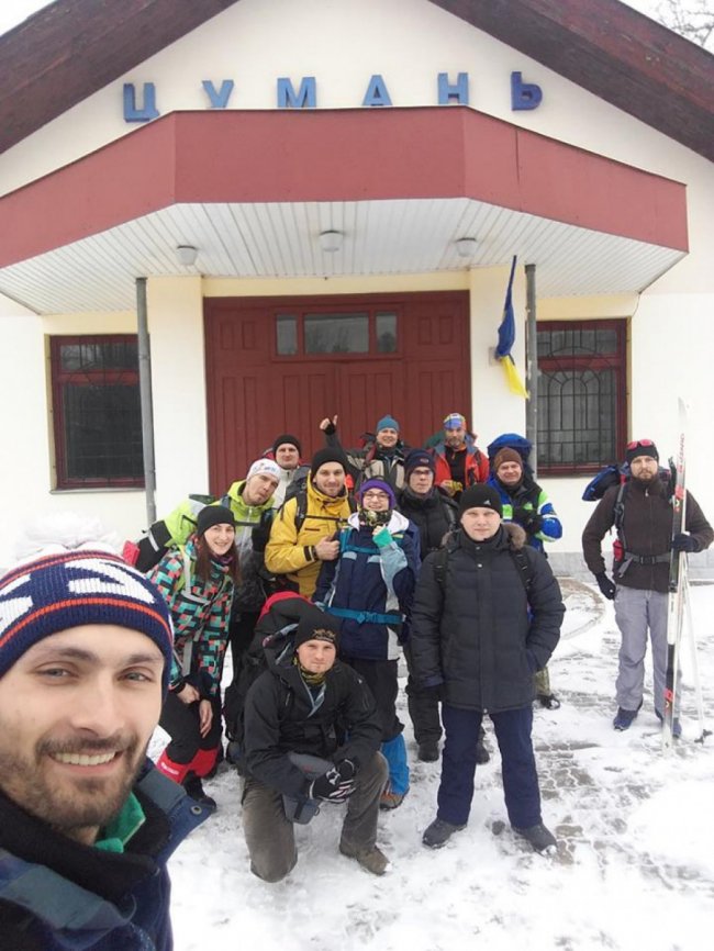 На Волині учасники екопоходу «Сніготопка» здолали 50 кілометрів пішки. ФОТО