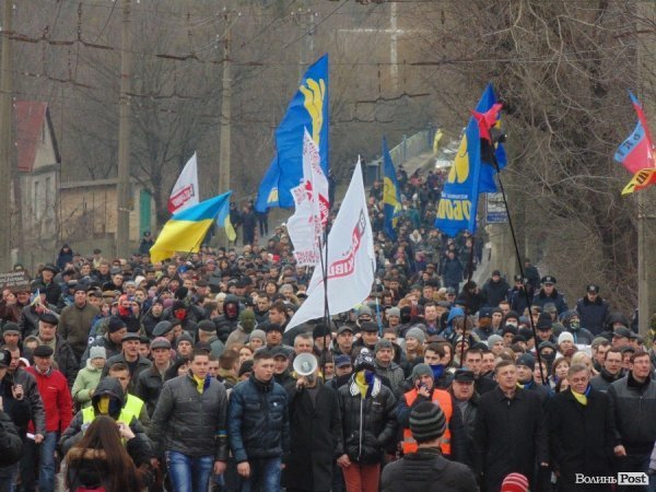 Як луцький Майдан «будив» район ДПЗ. ФОТО 