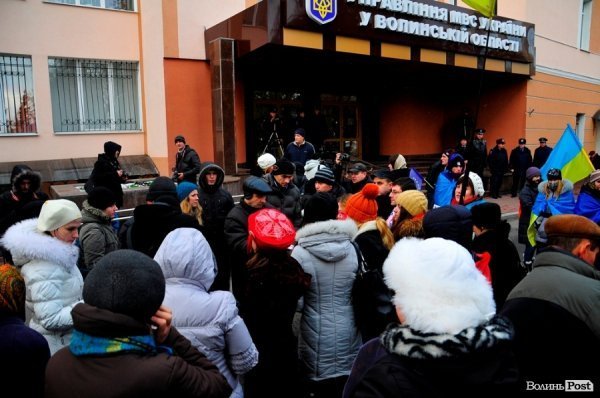 Журналісти Волині пікетували міліцію. ФОТО