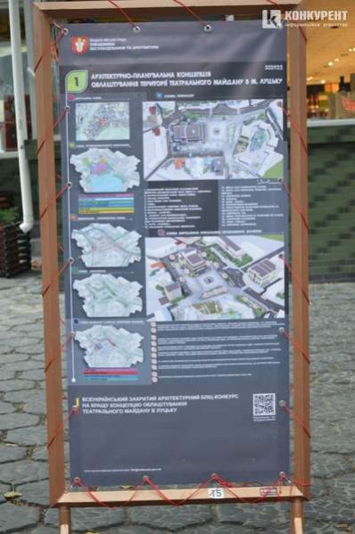 Показали проєкти реконструкції Театрального майдану: лучан закликають голосувати. ФОТО