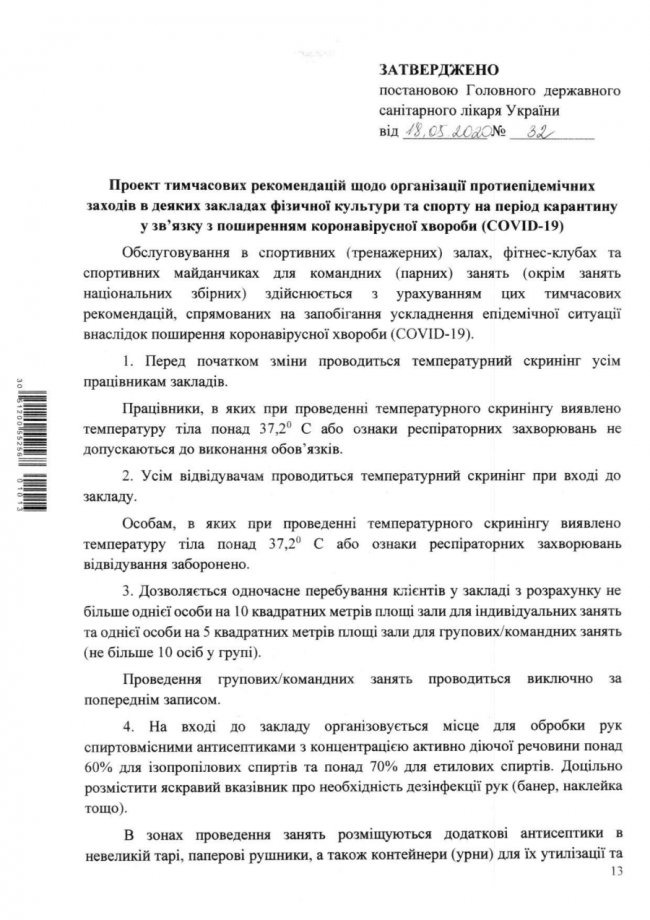 Спортзали, фітнес-клуби і карантин: які правила діятимуть після відкриття