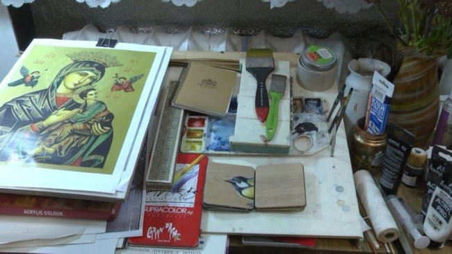 Сучасна архітектура та краєвиди зі старих фото: волинянин пише серію картин про рідне місто.ФОТО.ВІДЕО