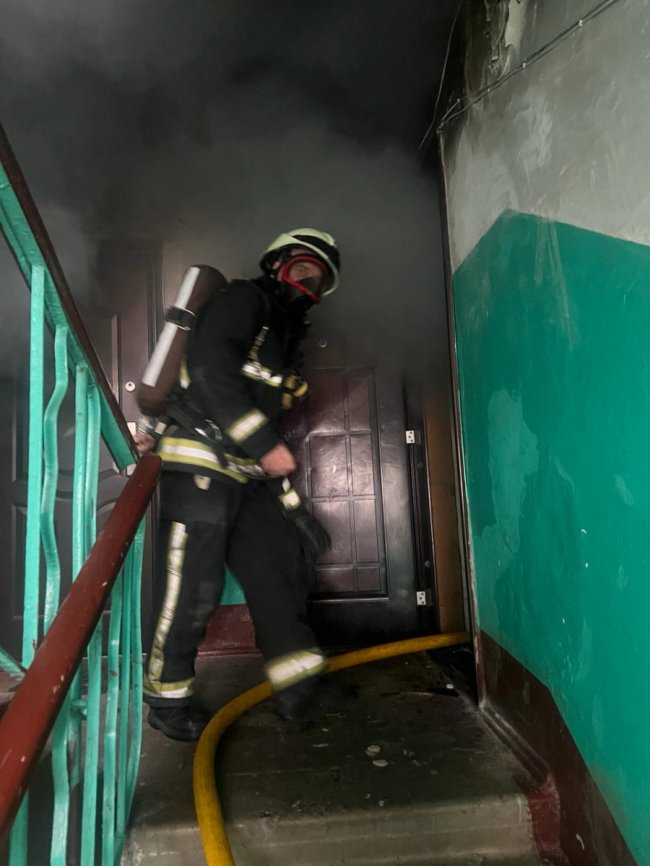 На Волині горіла квартира