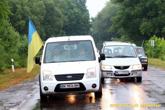 На Волинь привезли тіло загиблого на Сході Героя. ФОТО