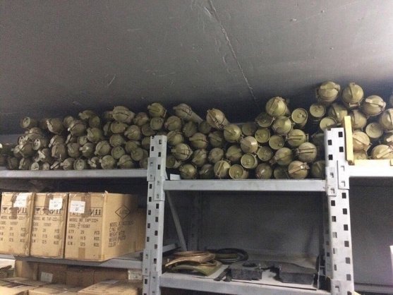 Сховище зброї під Києвом назвали складом магазину