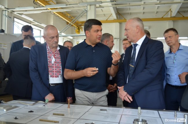Як Прем’єр-міністр «інспектував» луцький «Мотор». ФОТО