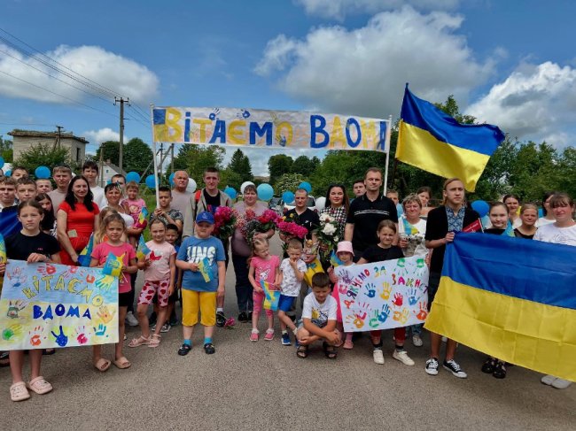 На Волині зустріли двох звільнених із російського полону воїнів. ФОТО, ВІДЕО