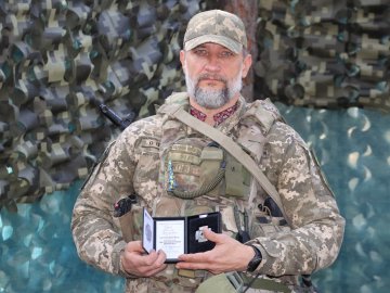 На фронті нагородили воїнів із Волині