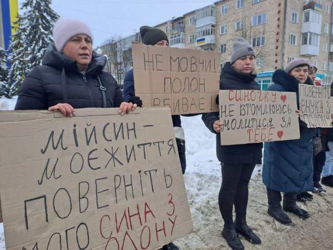 На Волині відбулася акція на підтримку полонених воїнів ЗСУ