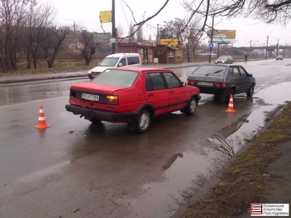 У Луцьку на пішохідному переході сталася ДТП. ФОТО