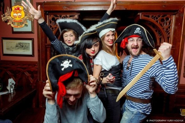 Піратська вечірка в луцькому клубі. ФОТО. ВІДЕО