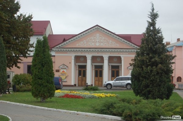 Луцький театр ляльок - із новим дахом. ФОТО