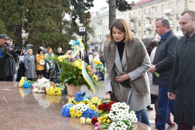 У Луцьку вшанували пам'ять Кобзаря. ФОТО