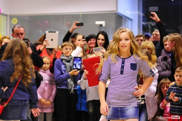 Модний показ у Луцьку. ФОТО*