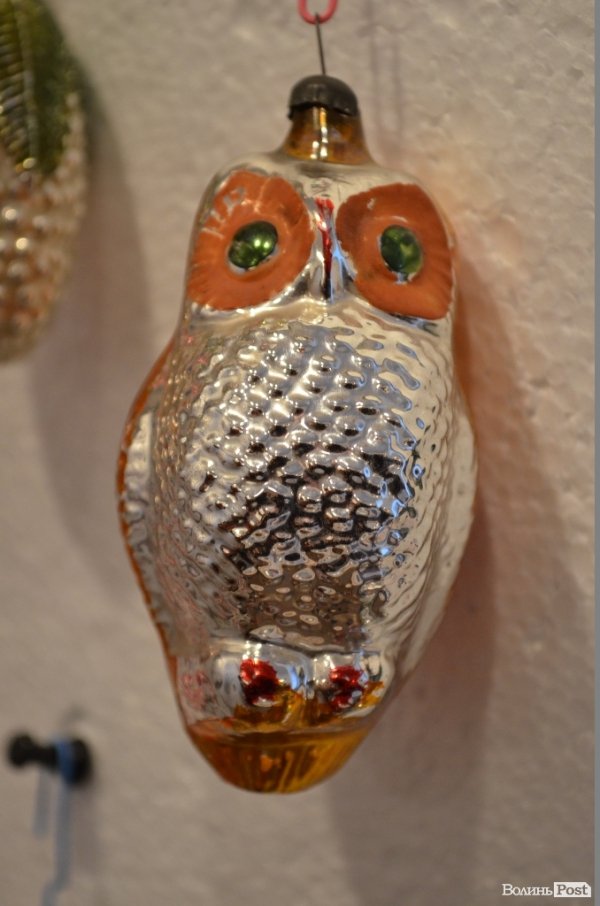 У Луцьку - виставка радянських ялинкових прикрас. ФОТО