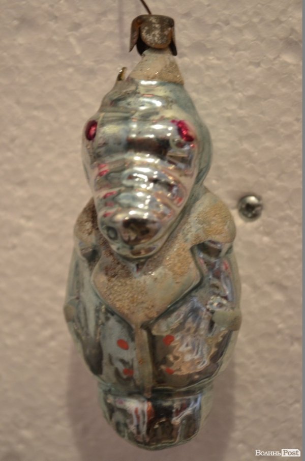 У Луцьку - виставка радянських ялинкових прикрас. ФОТО