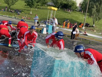 Рятувальники з Волині завоювали срібні медалі чемпіонату України. ФОТО