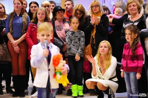 Модний показ у Луцьку. ФОТО*