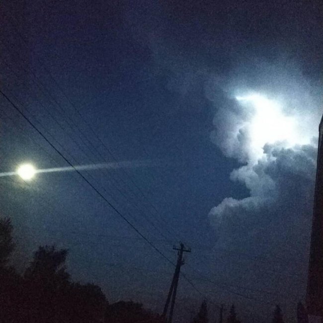 Вражаючі фото грози над Волинню