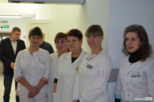 У луцькій райлікарні відкрили фізіотерапевтичне відділення європейського зразка