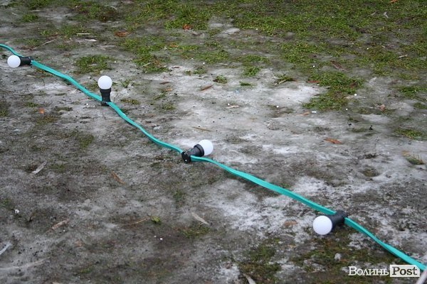 Головні ялинки Луцька почали прикрашати. ФОТО