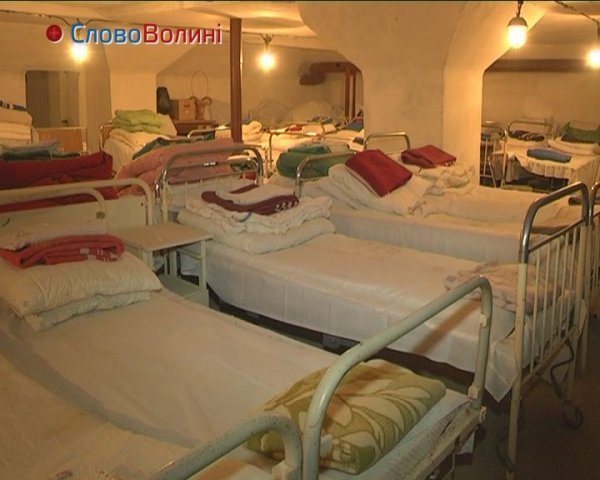 Бомбосховище під луцькою лікарнею. ФОТО. ВІДЕО