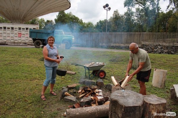 Дерева в луцькому парку перефарбували: почалась акція «Розмалюй фігуру в парку». ФОТО