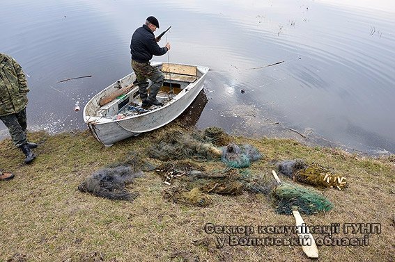 У Ратнівському районі ловили браконьєрів. ФОТО