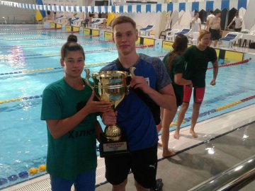 Волинські плавці завоювали низку медалей на кубку України. ФОТО