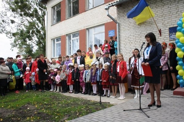 Під Луцьком відкрили оновлений дитсадок. ФОТО
