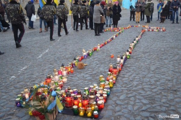 Лучани вшанували пам’ять жертв Голодомору