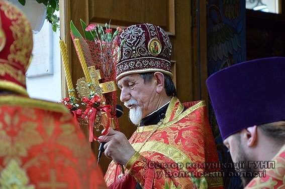 Волинські поліцейські молитвою відзначили свято Георгія Побідоносця. ФОТО