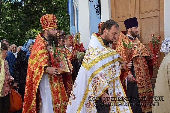 Волинські поліцейські молитвою відзначили свято Георгія Побідоносця. ФОТО