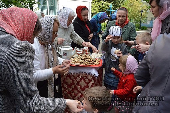 Волинські поліцейські молитвою відзначили свято Георгія Побідоносця. ФОТО