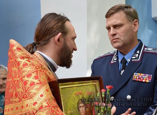 Волинські поліцейські молитвою відзначили свято Георгія Побідоносця. ФОТО