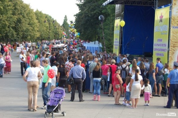 День Незалежності у Луцьку. ФОТО