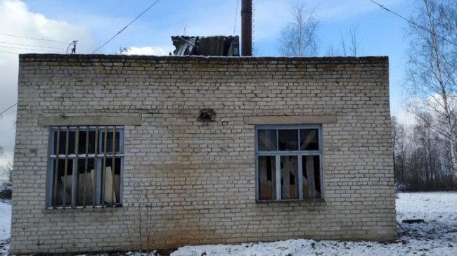 Школа без опалення, учні – на дистанційному: у селі на Волині розбирають залишки котельні. ВІДЕО