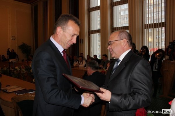 У Луцьку привітали працівників телебачення, радіо та зв'язку. ФОТО