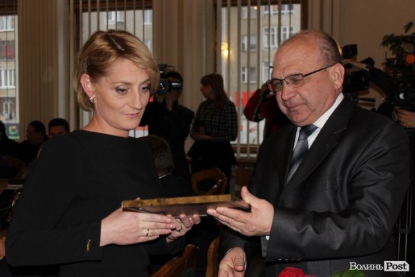 У Луцьку привітали працівників телебачення, радіо та зв'язку. ФОТО