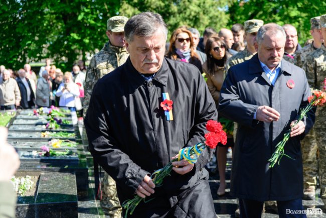 У Луцьку відзначають День пам'яті та примирення. ФОТО