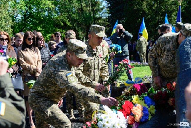 У Луцьку відзначають День пам'яті та примирення. ФОТО